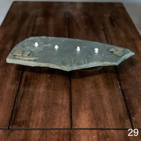 Oil Burning Rock Candle 4 Wick (#29)