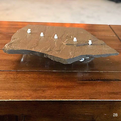 Oil Burning Rock Candle 5 Wick (#28)