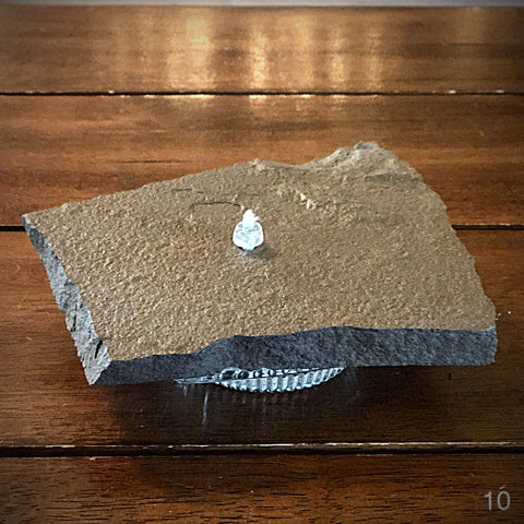 Oil Burning Rock Candle 1 wick (#10)