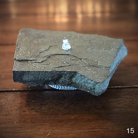 Oil Burning Rock Candle 1 Wick (#15)