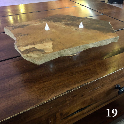 Oil Burning Rock Candle 2 Wick (#19)