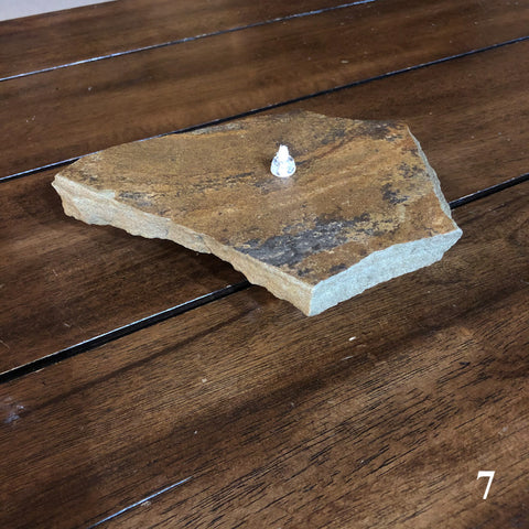 Oil Burning Rock Candle 1 Wick (#7)