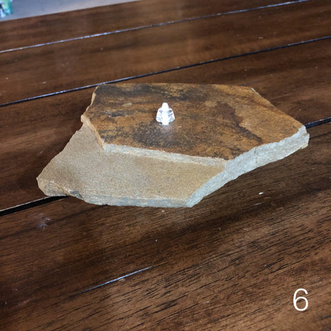 Oil Burning Rock Candle 1 Wick (#6)