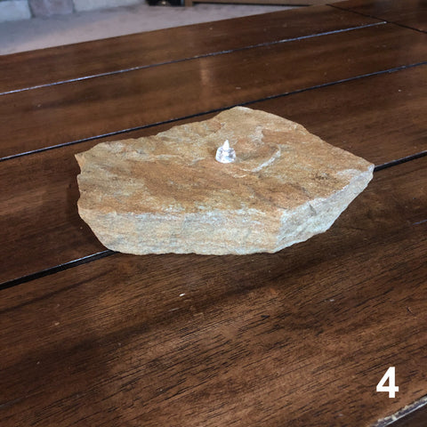 Oil Burning Rock Candle 1 Wick (#4)