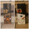 Reversible Pallet Wood Snowman/Scarecrow (small)